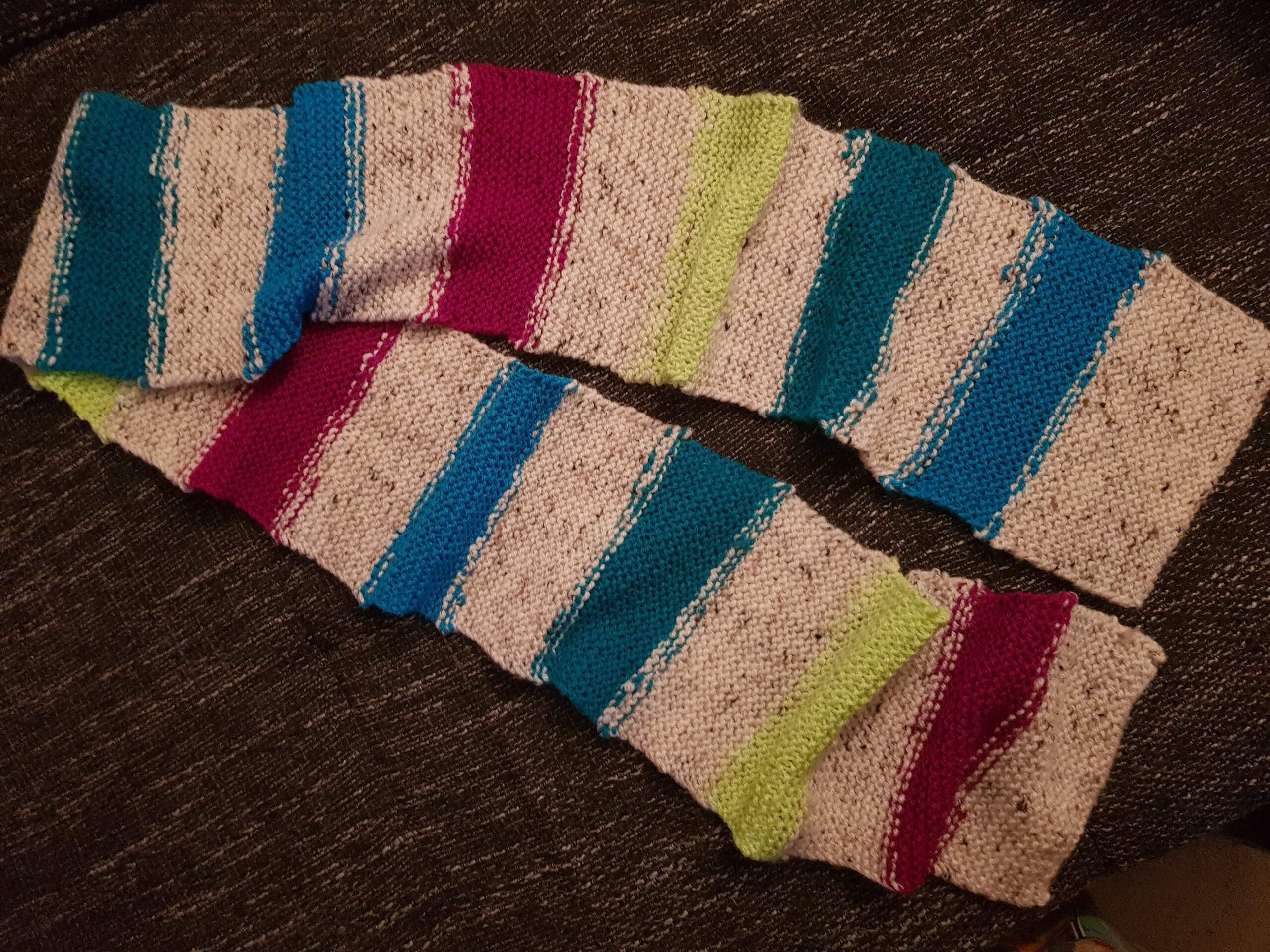 knitted scarf