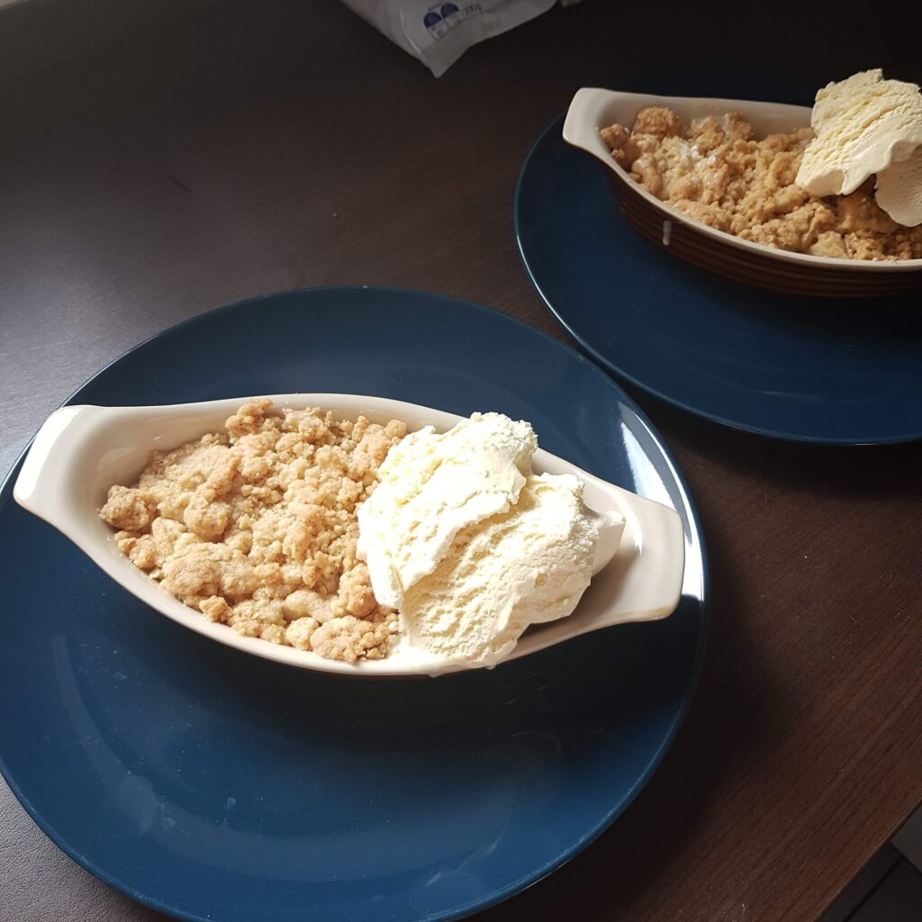 apple crumble